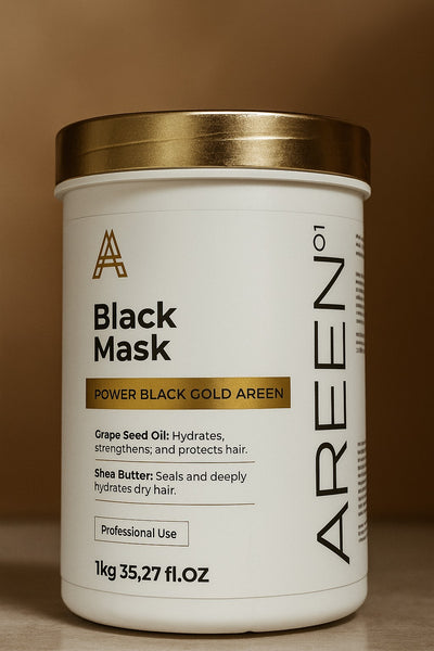 Areen01 Black Gold Hair Mask