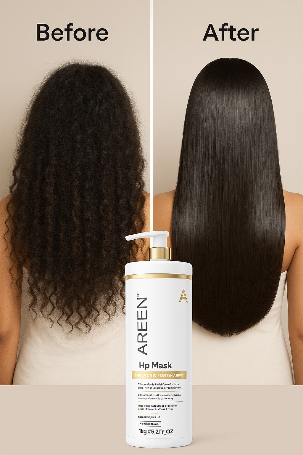 Hp Mask before and after results | Areen1