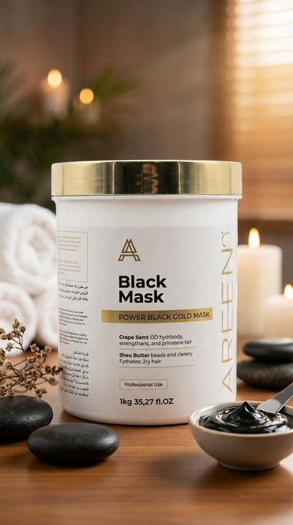 Areen1 Black Gold Hair Mask